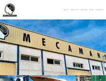 Tablet Screenshot of mecamansol.com